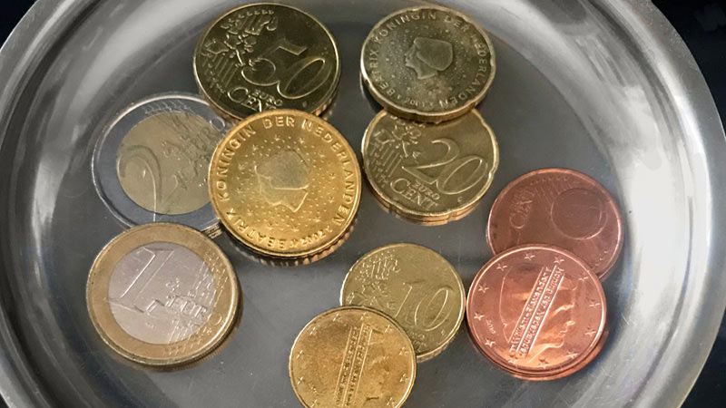 Dutch-Euro-coins-in-Netherlands